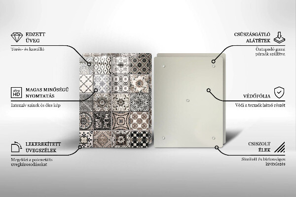 De vidrio templado Azulejos decorativos