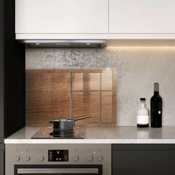 De vidrio templado Textura de madera