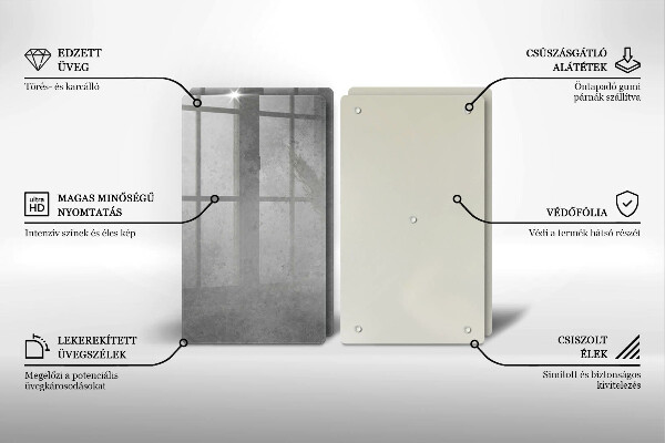 De vidrio templado Fondo de textura de hormigón
