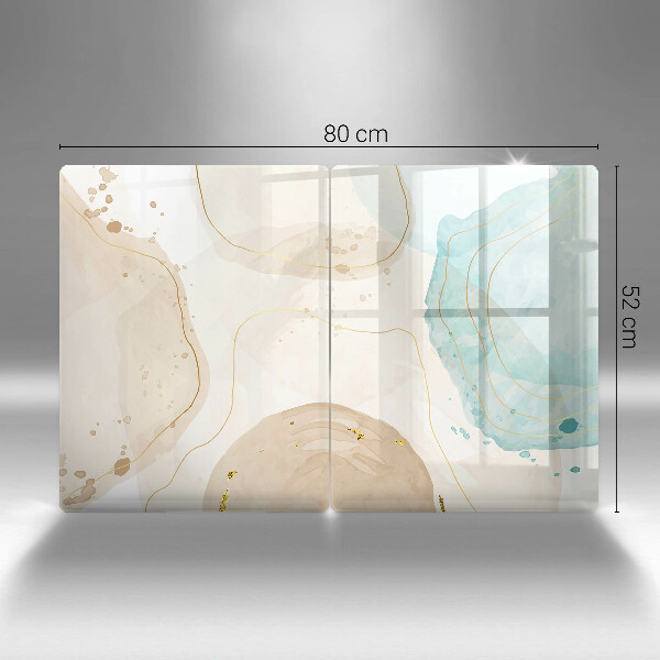 De vidrio templado Formas bohemias brillantes