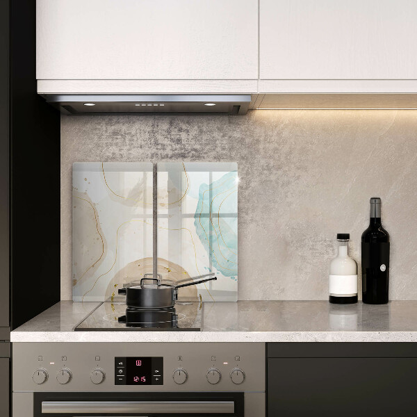 De vidrio templado Formas bohemias brillantes