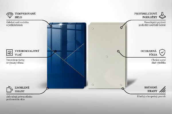 De vidrio templado Fondo moderno