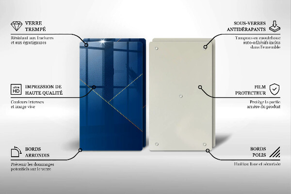 De vidrio templado Fondo moderno