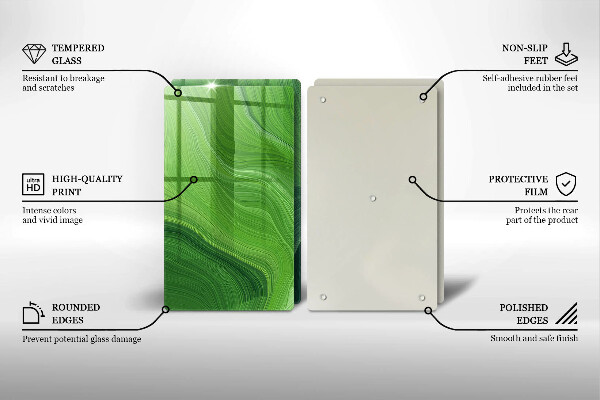 De vidrio templado Textura abstracta