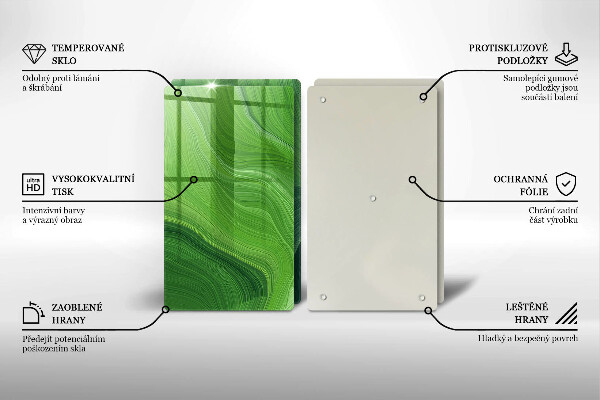 De vidrio templado Textura abstracta