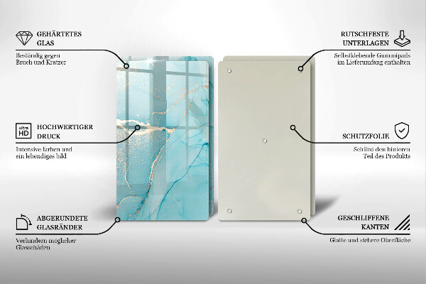 De vidrio templado Abstracción de piedra