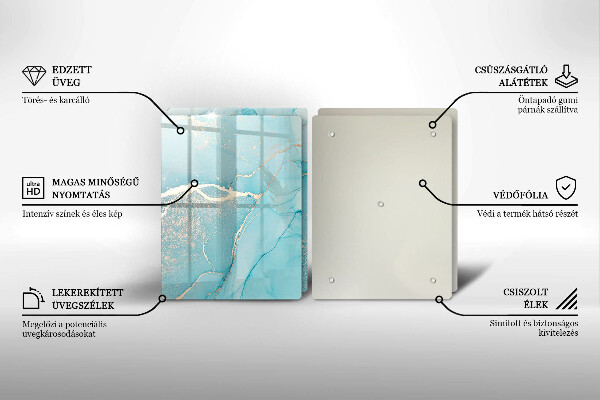 De vidrio templado Abstracción de piedra