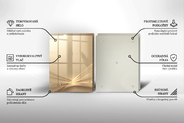 De vidrio templado Abstracción moderna