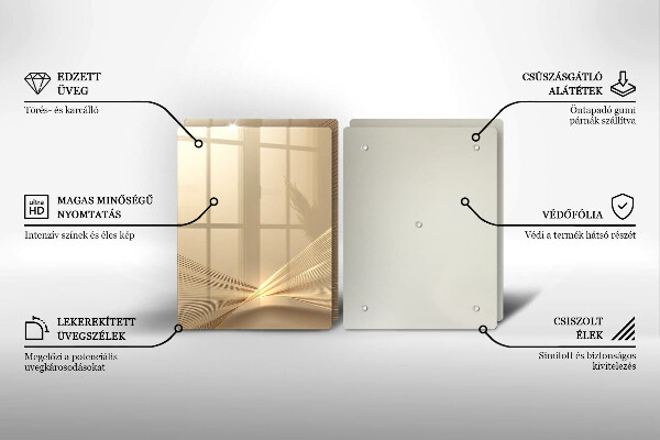 De vidrio templado Abstracción moderna