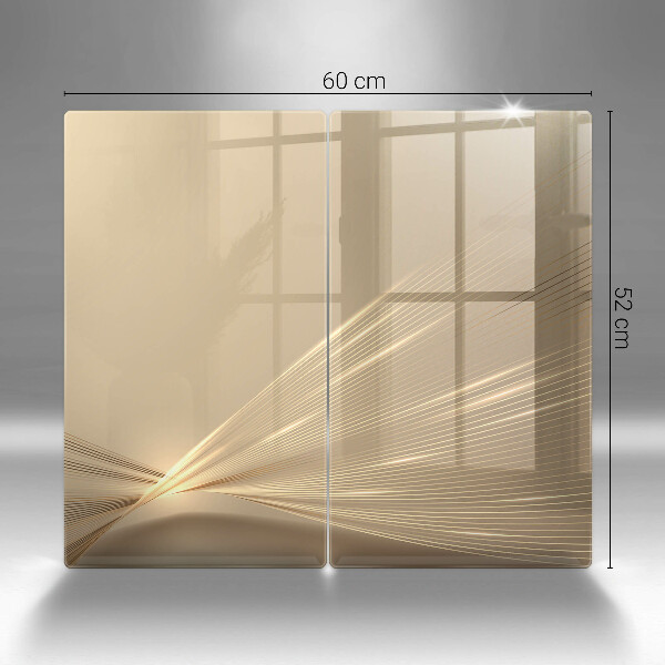 De vidrio templado Abstracción moderna