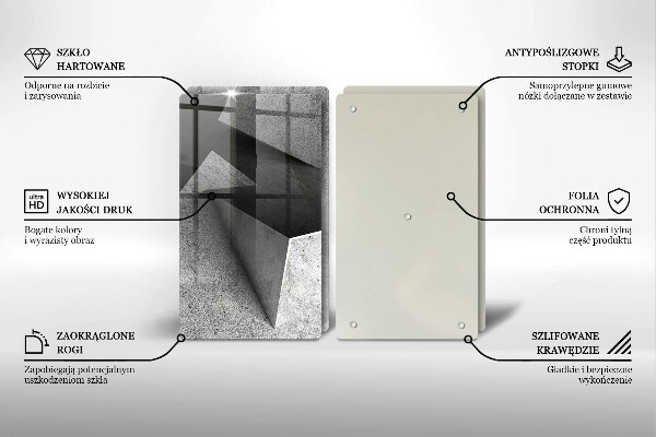 De vidrio templado Abstracción concreta