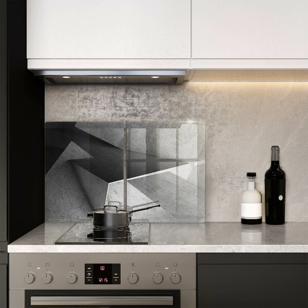 De vidrio templado Abstracción concreta