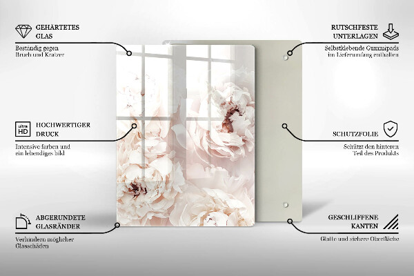 Tabla de cortar de vidrio Amarillo