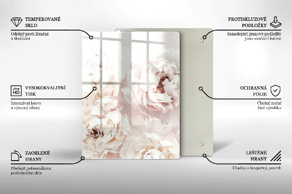 Tabla de cortar de vidrio Amarillo