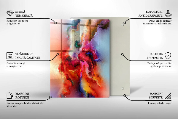 Tabla de cortar de vidrio Cafe y frijoles