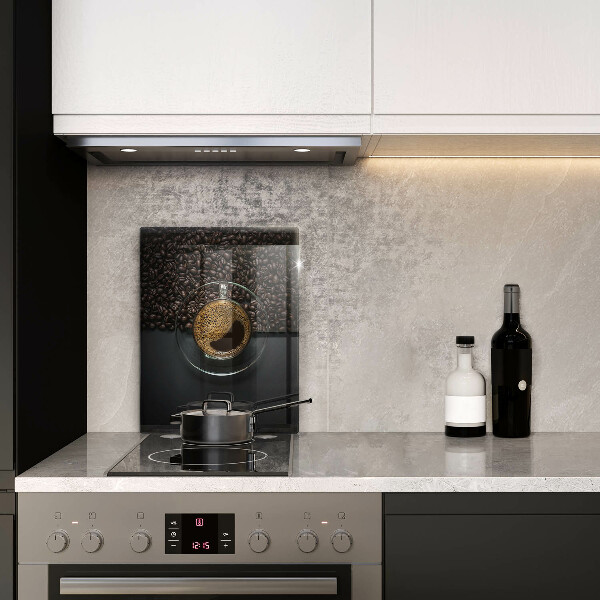 Tabla de cortar de vidrio Cafe y frijoles