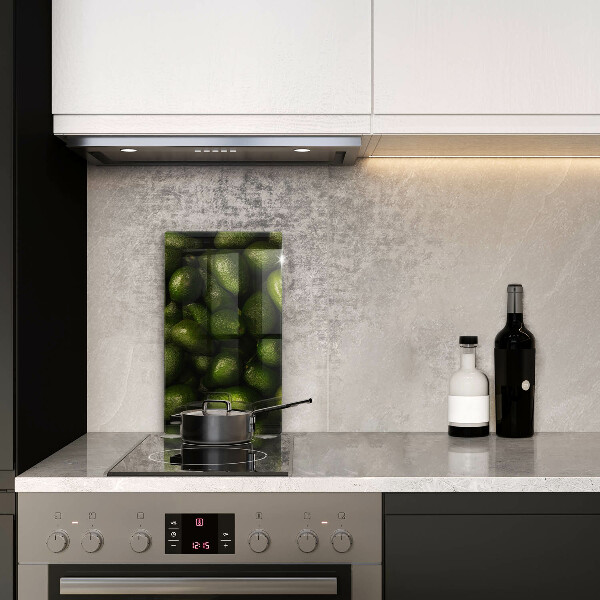 Tabla de cortar de vidrio Fruta de aguacate