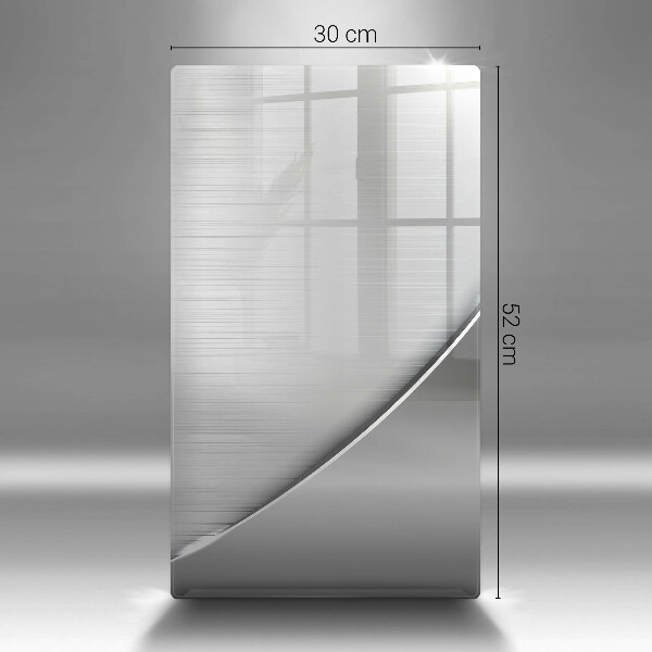 Tabla de cortar de vidrio Formas metálicas