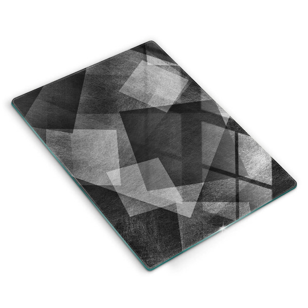Tabla de cortar de vidrio Abstracción geométrica