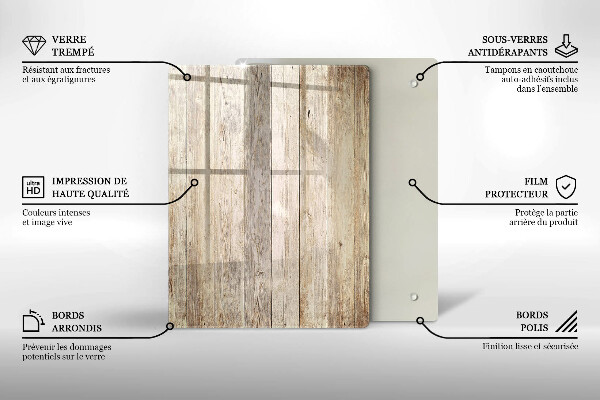 Tabla de cortar de vidrio Abstracción de oro azul