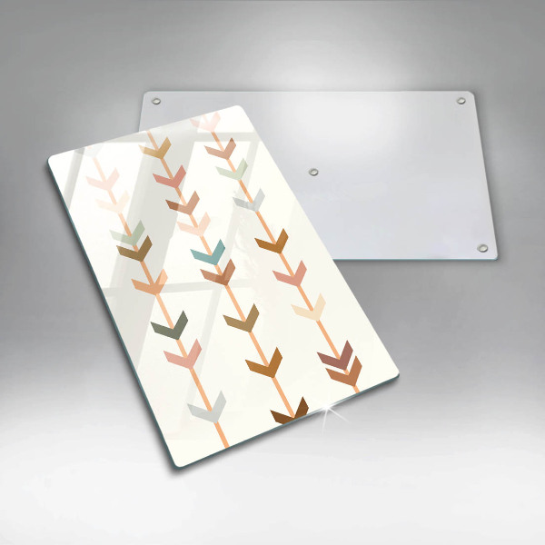 Tabla de cortar de vidrio Elementos geométricos