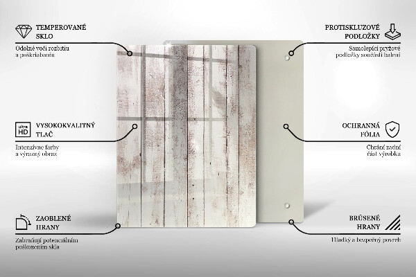 Tabla de cortar de vidrio Abstracción de tinta