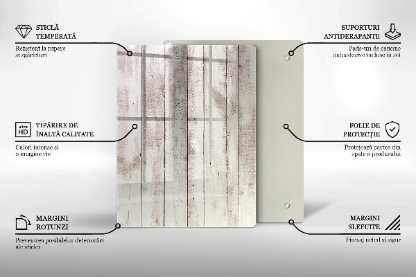 Tabla de cortar de vidrio Abstracción de tinta