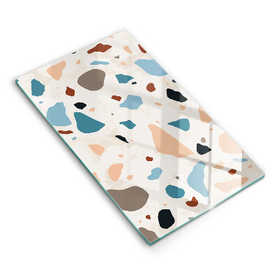 Tabla de cortar de vidrio Gres decorativo