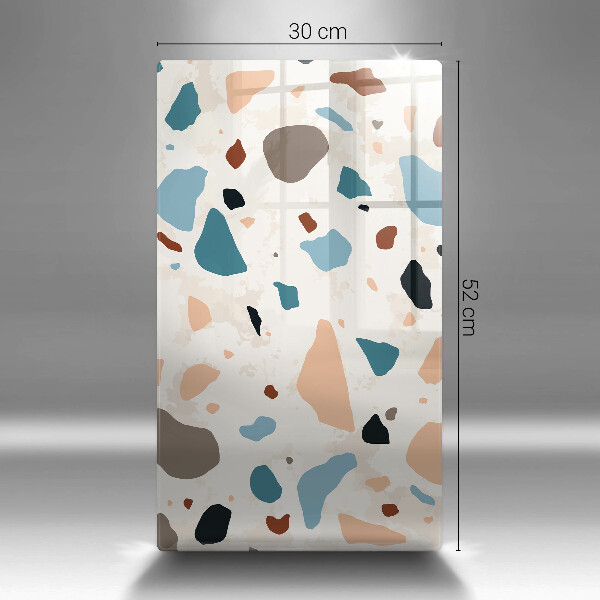 Tabla de cortar de vidrio Gres decorativo