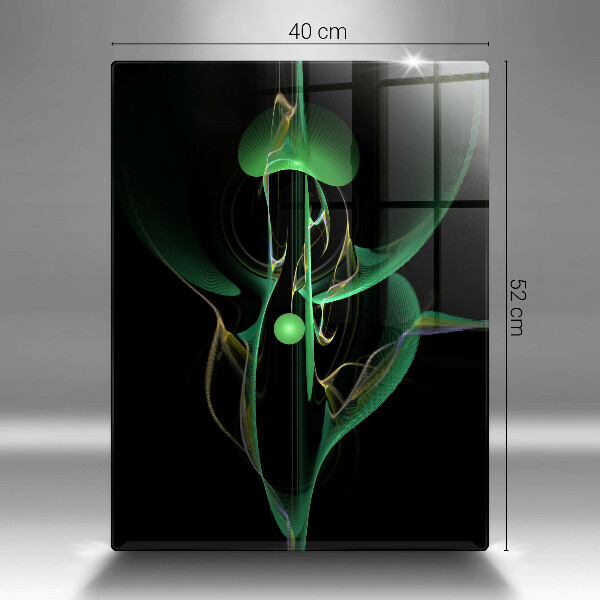 Tabla de cortar de vidrio Abstracción moderna