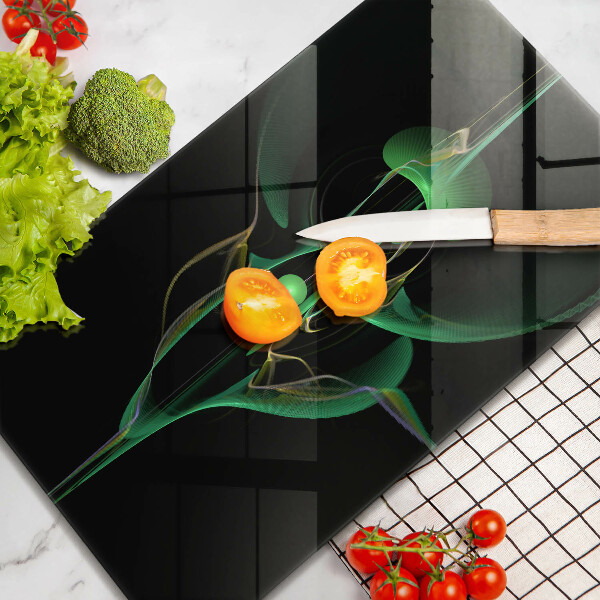 Tabla de cortar de vidrio Abstracción moderna