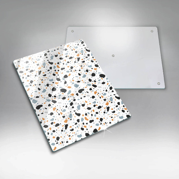 Tabla de cortar de vidrio Gres decorativo