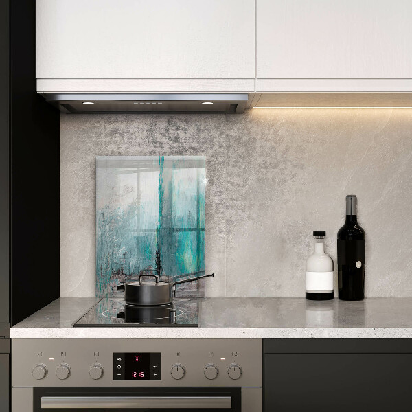 Tabla de cortar de vidrio Fondo de abstracción de pintura