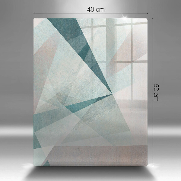 Tabla de cortar de vidrio Abstracción aguda