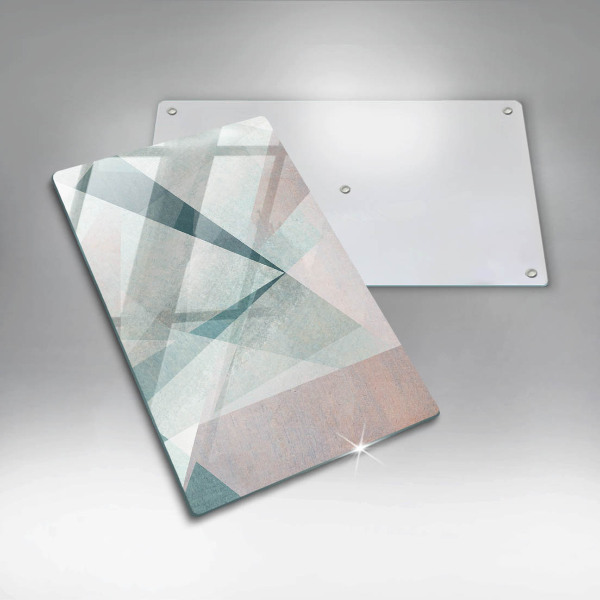 Tabla de cortar de vidrio Abstracción aguda