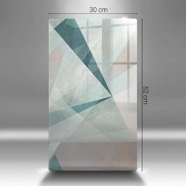 Tabla de cortar de vidrio Abstracción aguda