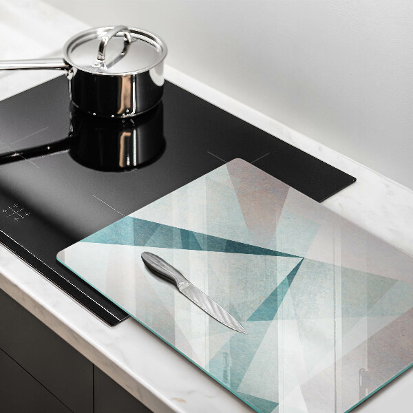 Tabla de cortar de vidrio Abstracción aguda