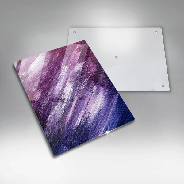 Tabla de cortar de vidrio Abstracción de pintura