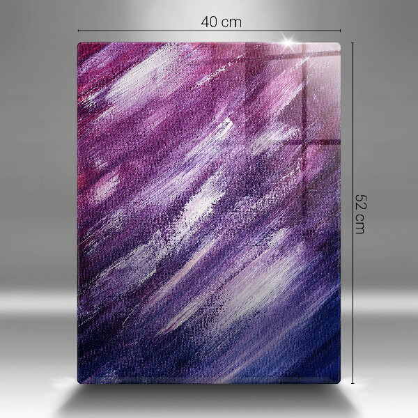 Tabla de cortar de vidrio Abstracción de pintura