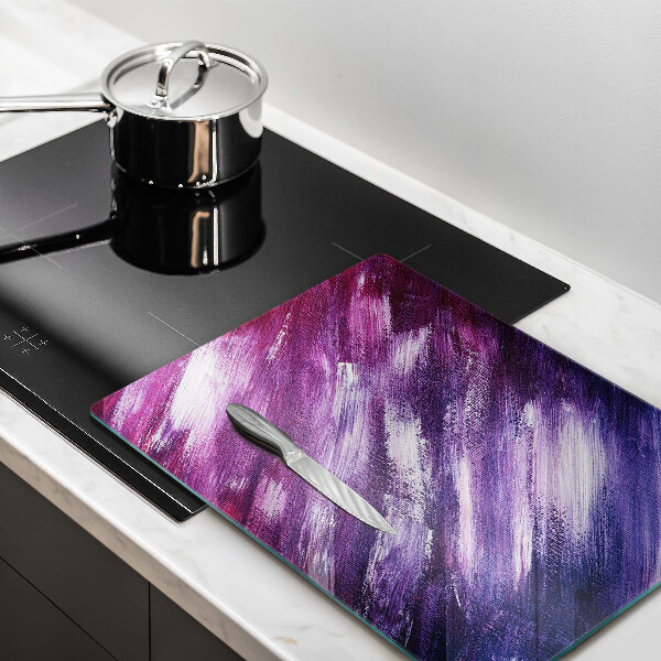 Tabla de cortar de vidrio Abstracción de pintura