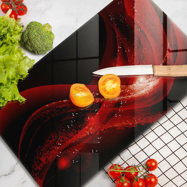 Tabla de cortar de vidrio Abstracción moderna