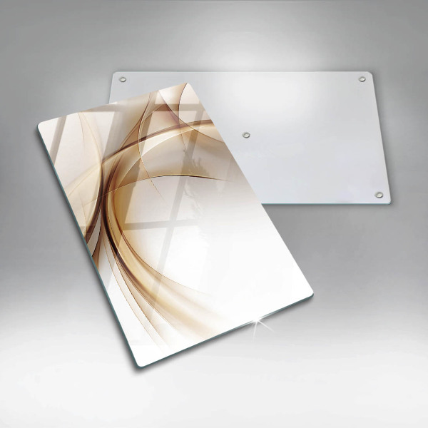 Tabla de cortar de vidrio Formas abstractas