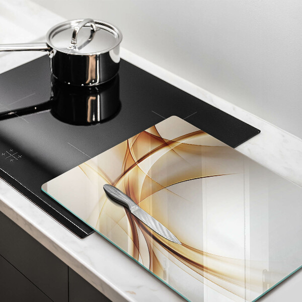 Tabla de cortar de vidrio Formas abstractas