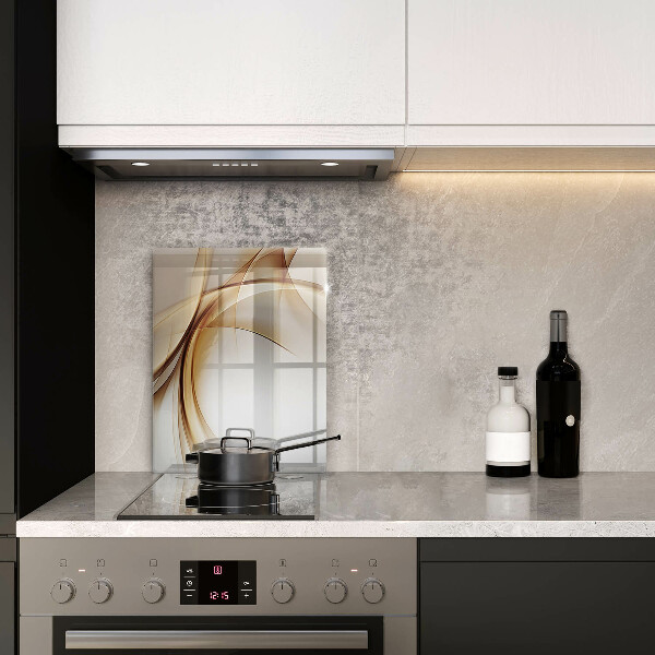 Tabla de cortar de vidrio Formas abstractas