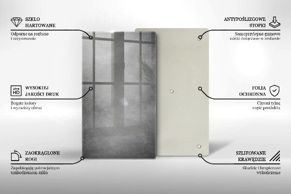 Tabla de cortar de vidrio Fondo de textura de hormigón