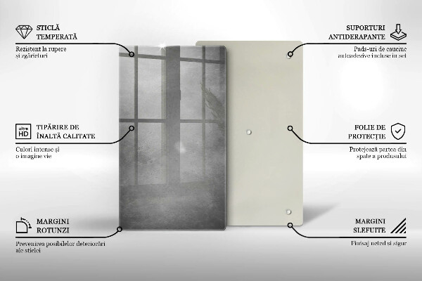 Tabla de cortar de vidrio Fondo de textura de hormigón