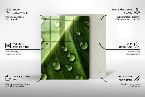 Tabla de cortar de vidrio Azulejos decorativos