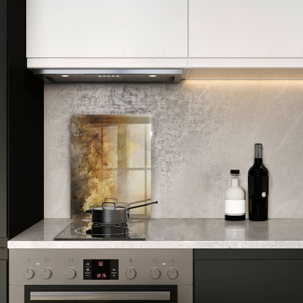 Tabla de cortar de vidrio Textura rica