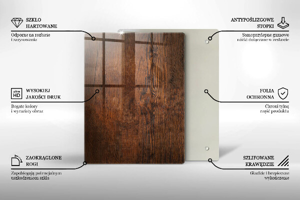 Tabla de cortar de vidrio Decoraciones de navidad