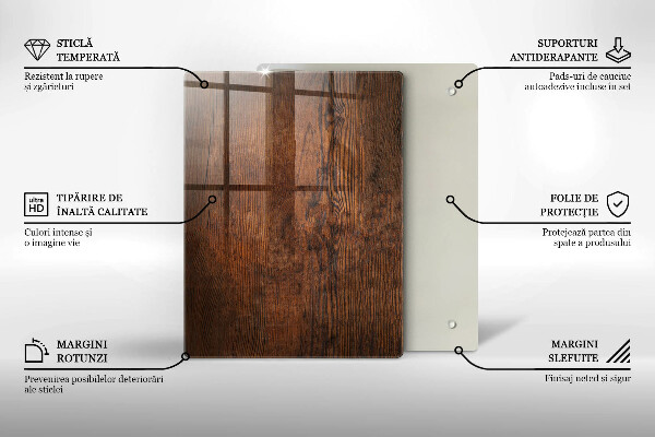 Tabla de cortar de vidrio Decoraciones de navidad